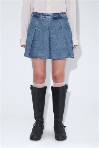 Dr. Denim, Tone Skirt, Drift Sky Retro